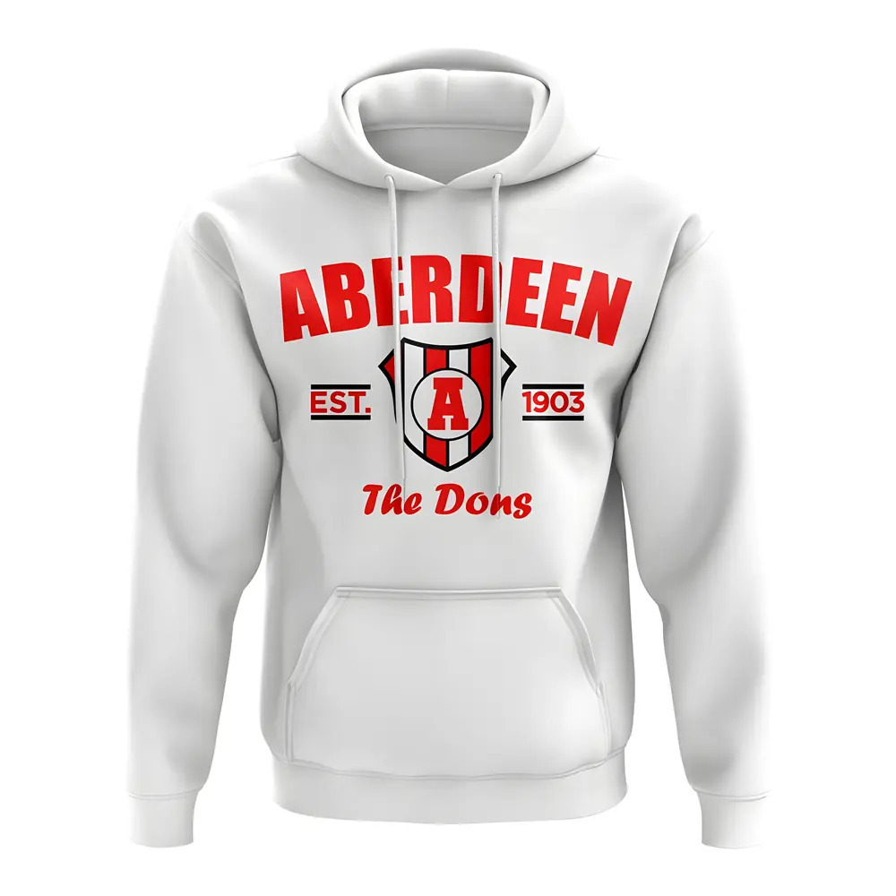 Click to view product details and reviews for Aberdeen Established Hoody White.