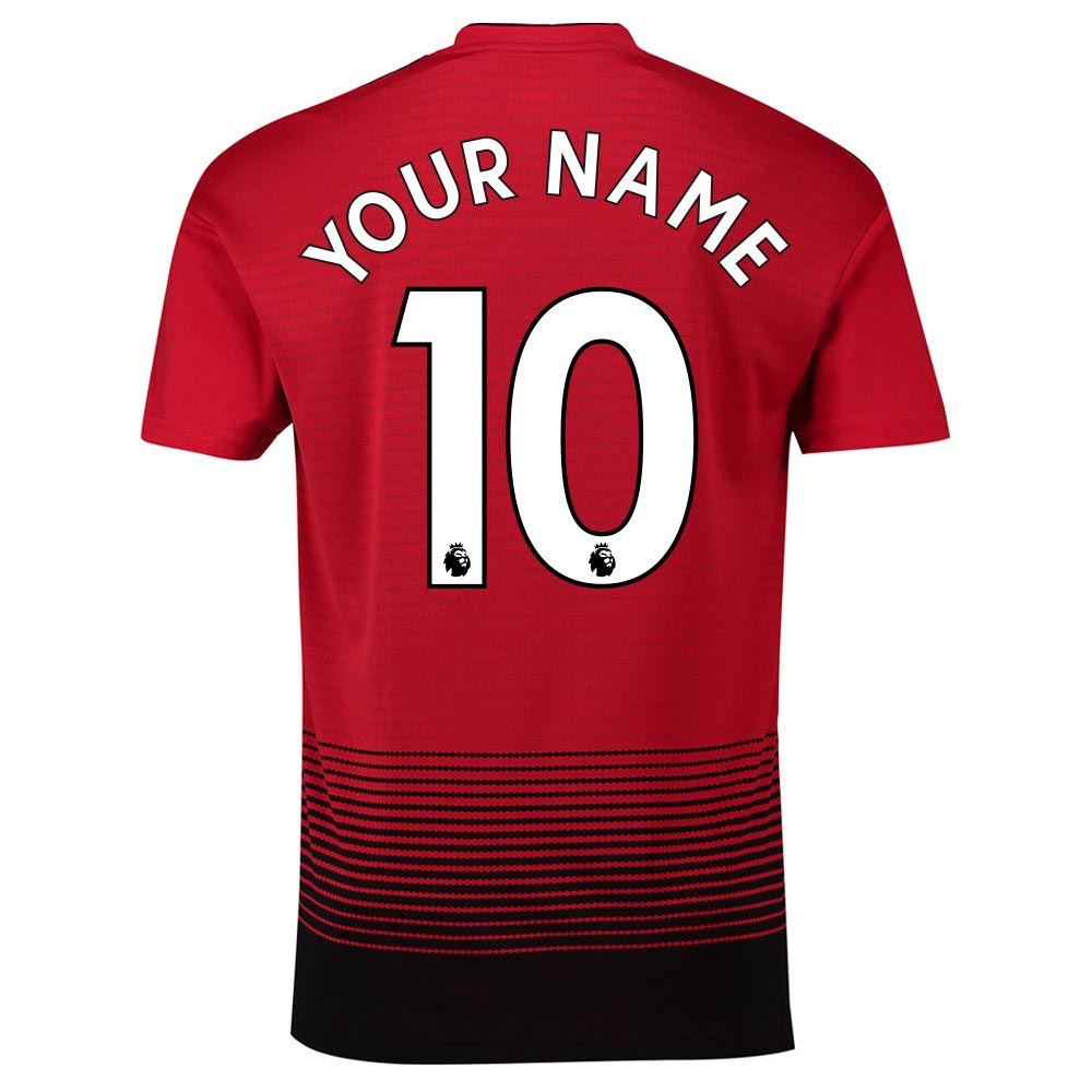 Click to view product details and reviews for 2018 2019 Man Utd Adidas Home Football Shirt Your Name Kids.