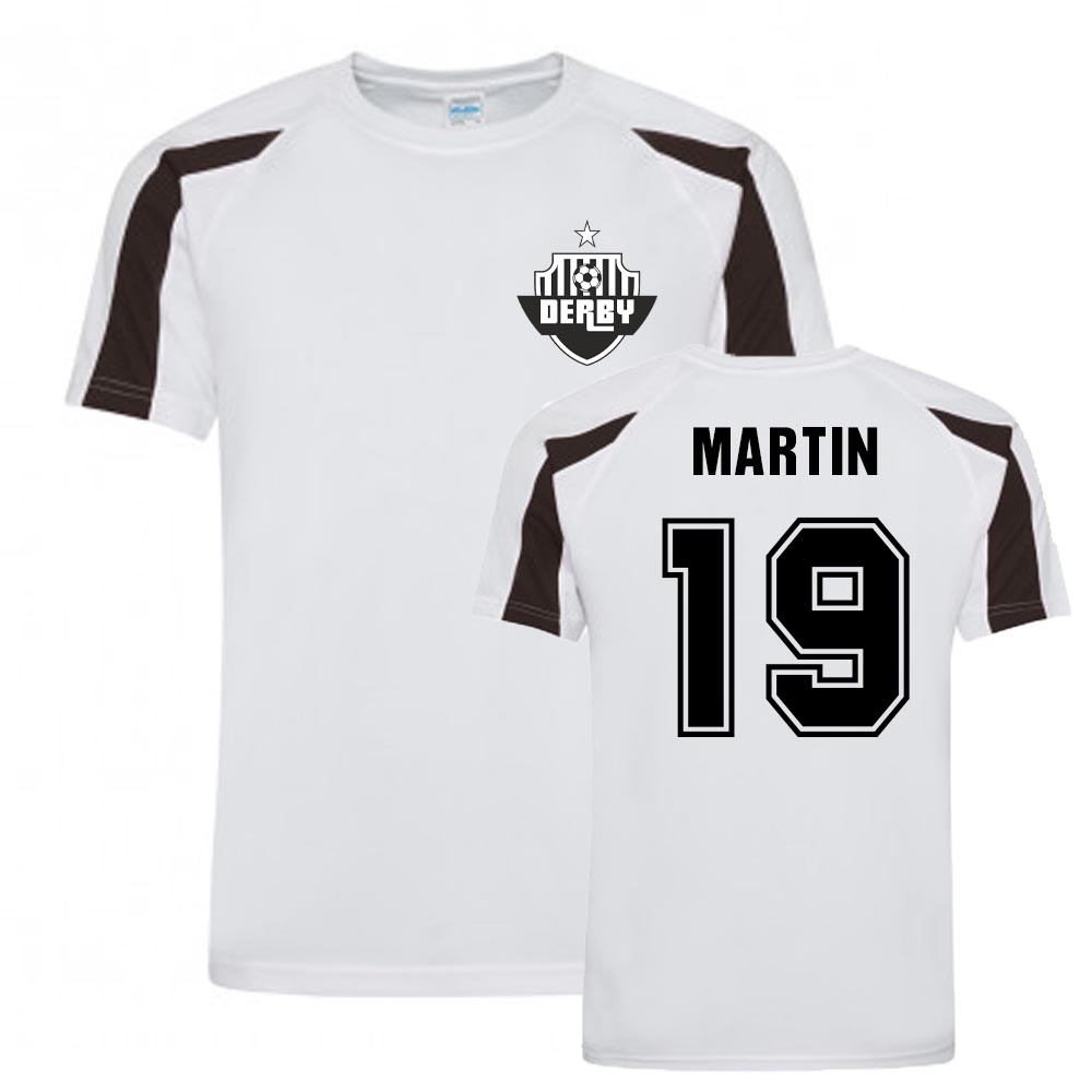 Click to view product details and reviews for Chris Martin Derby County Sports Training Jersey White.