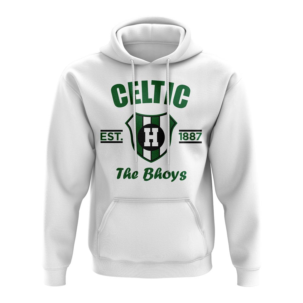 Click to view product details and reviews for Celtic Established Hoody White.