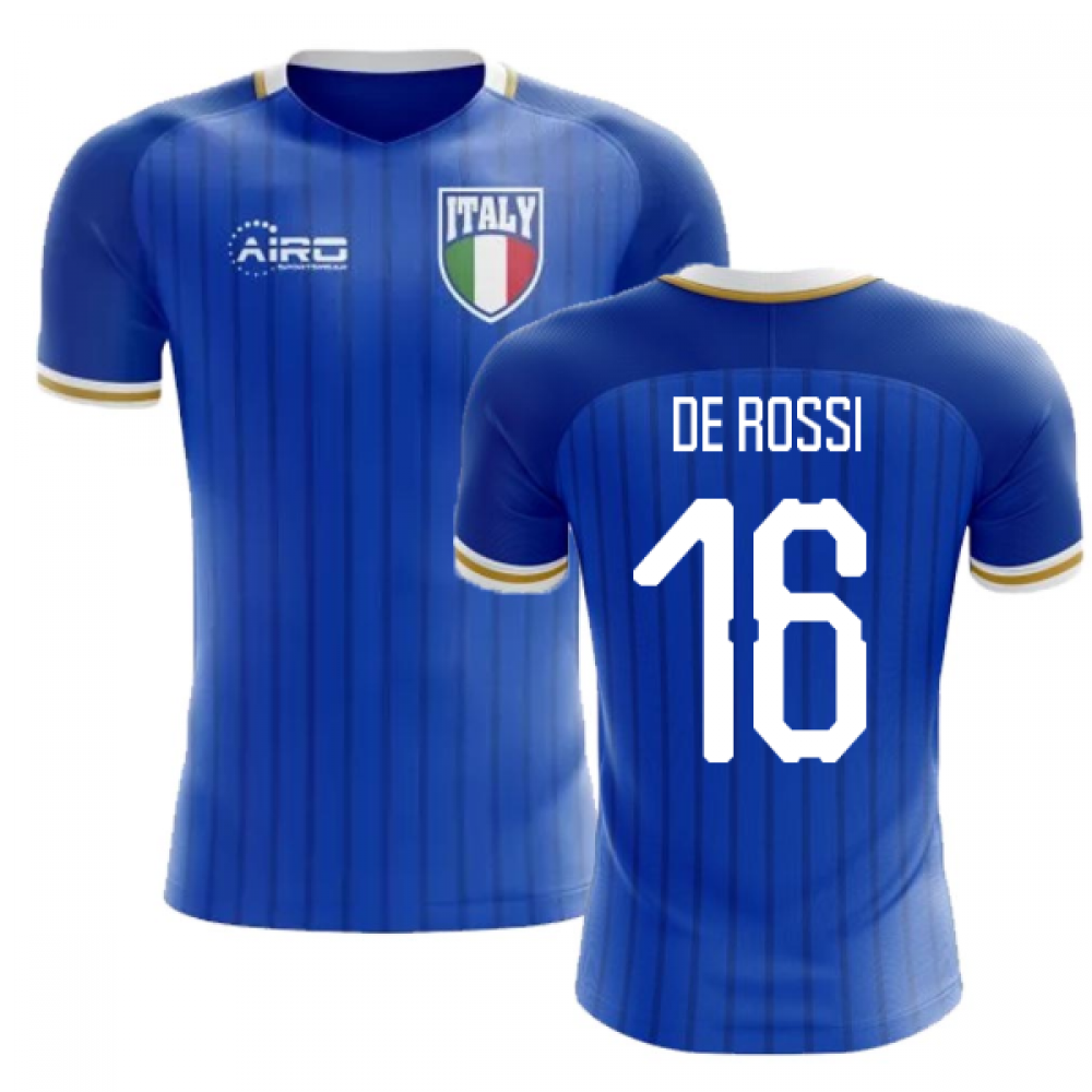 Click to view product details and reviews for 2020 2021 Italy Home Concept Football Shirt De Rossi 16 Kids.