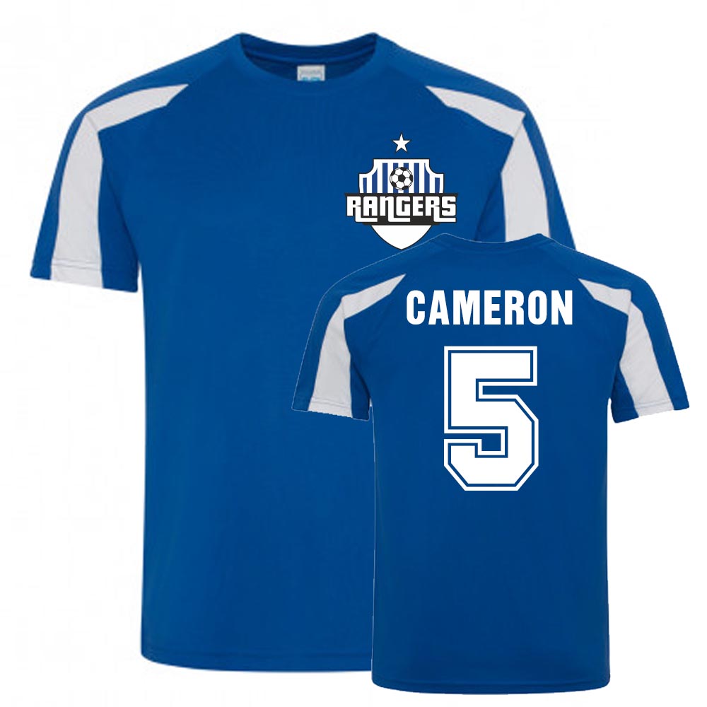 Geoff Cameron Qpr Sports Training Jersey (Blue) Polyester Uksoccershop Men's Blue Extra Large