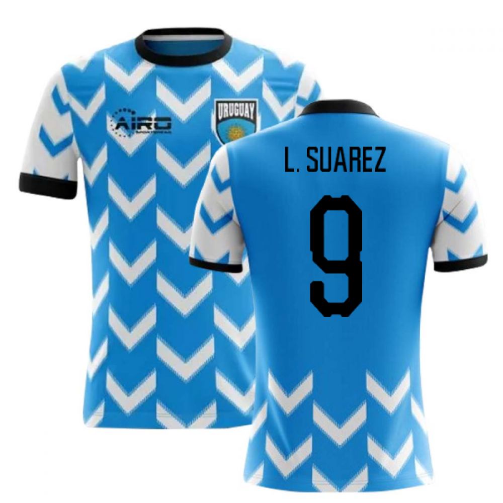 Click to view product details and reviews for 2020 2021 Uruguay Home Concept Football Shirt L Suarez 9 Kids.