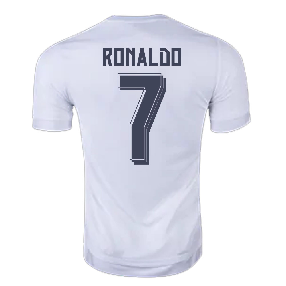 2015-2016 Real Madrid Adidas World Champions Home Football Shirt (Ronaldo 7)