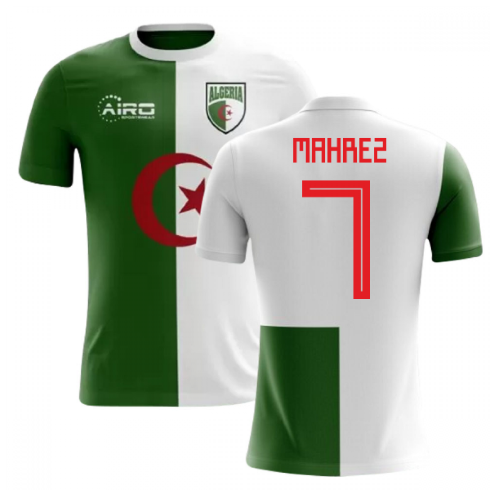 Click to view product details and reviews for 2020 2021 Algeria Home Concept Football Shirt Mahrez 7 Kids.