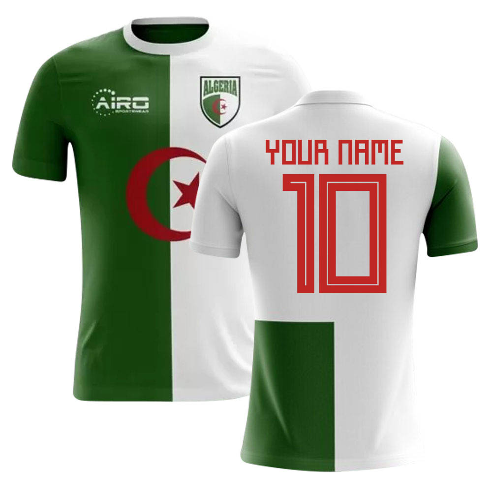 Click to view product details and reviews for 2020 2021 Algeria Home Concept Football Shirt Your Name.