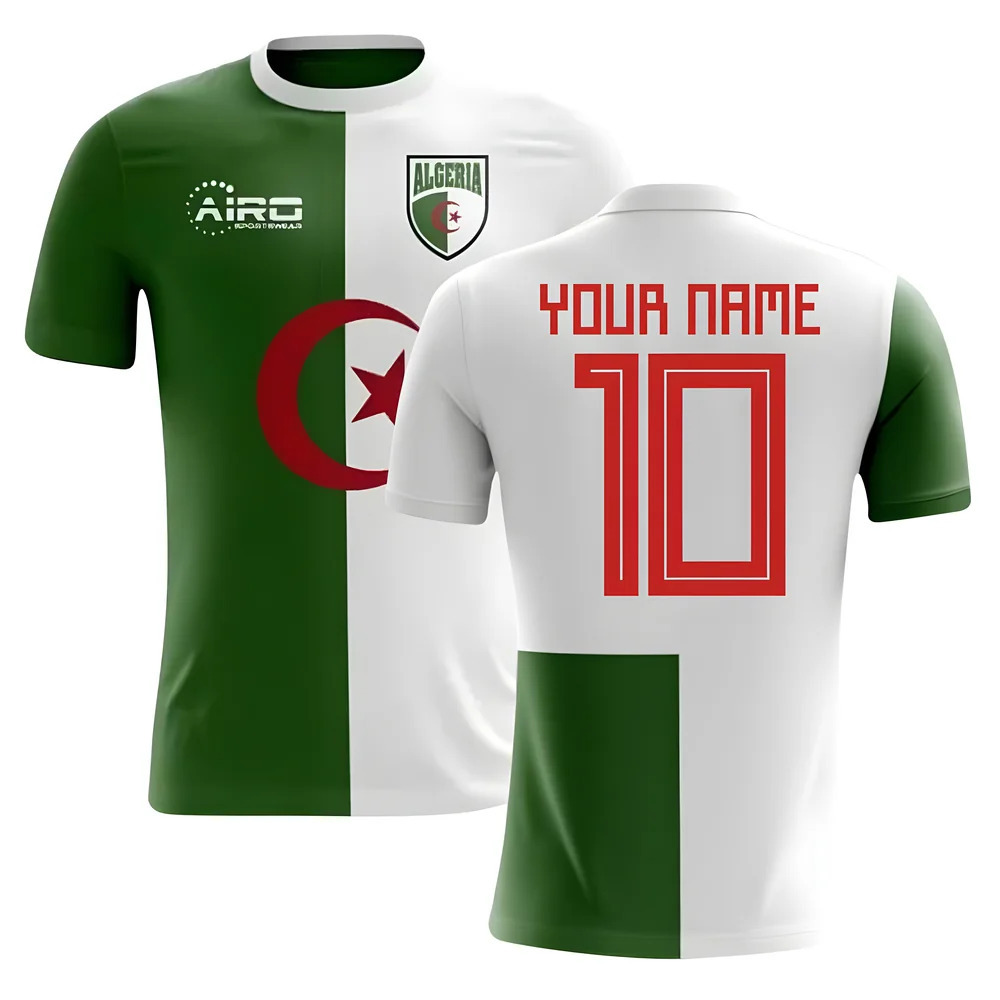 Click to view product details and reviews for 2020 2021 Algeria Home Concept Football Shirt Your Name Kids.