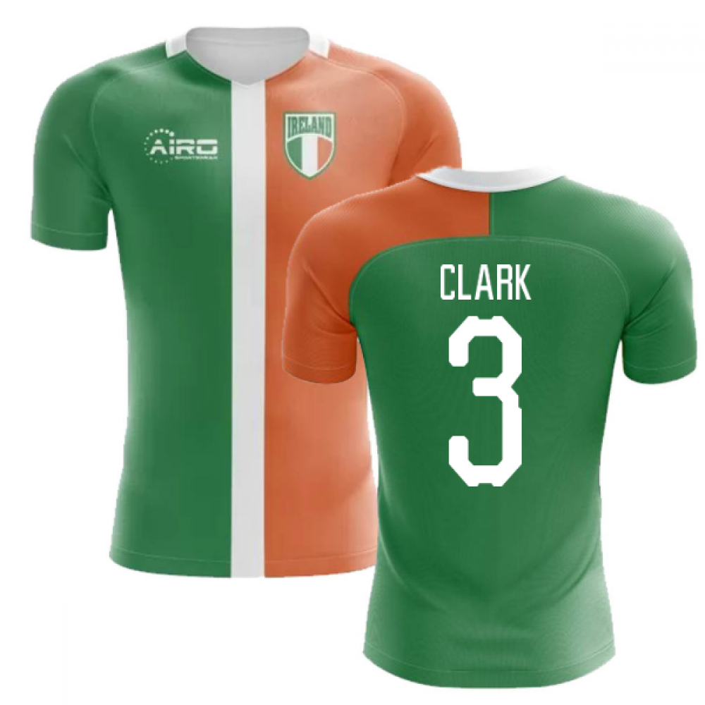 2023-2024 ireland flag concept football shirt (clark 3) - kids