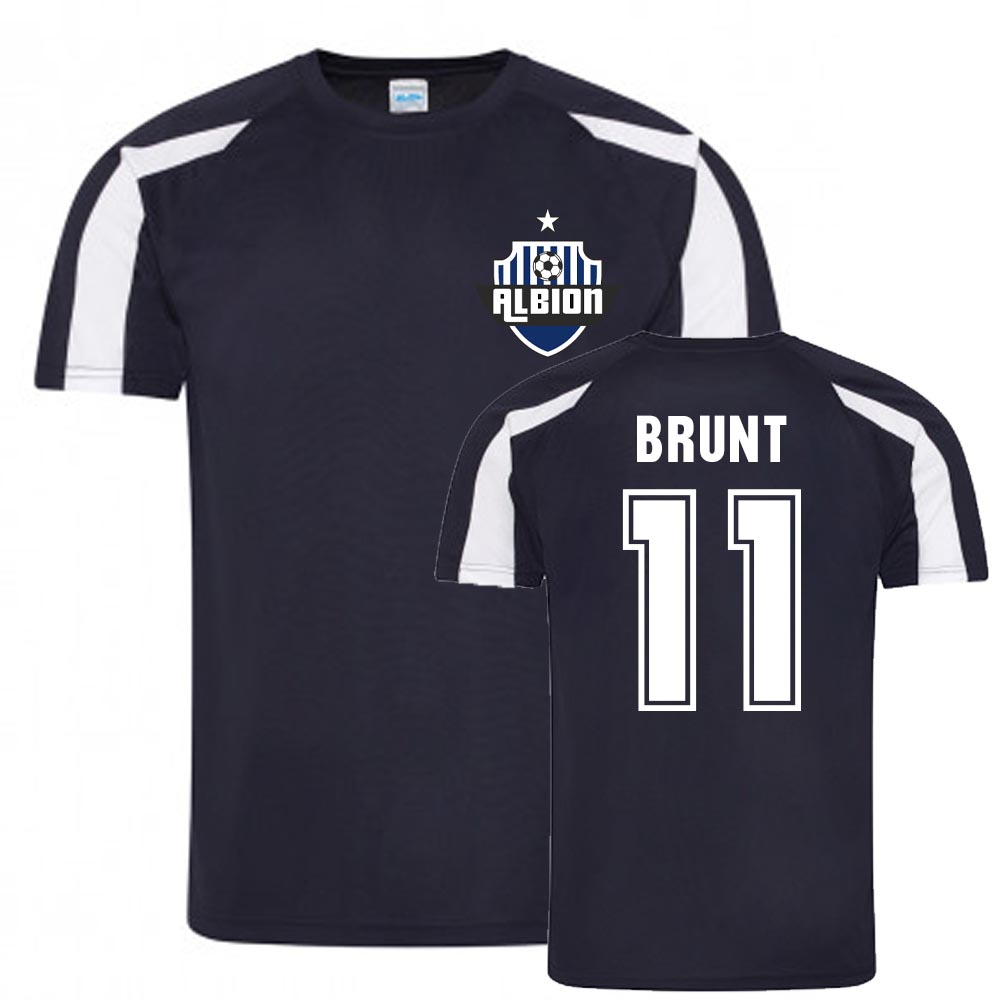 Chris Brunt West Brom Sports Training Jersey Navy