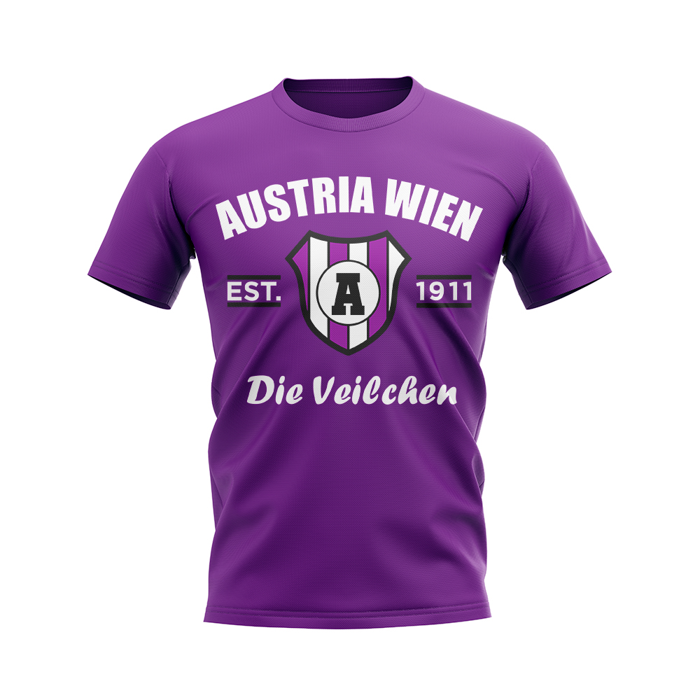 Click to view product details and reviews for Austria Wien Established Football T Shirt Purple.