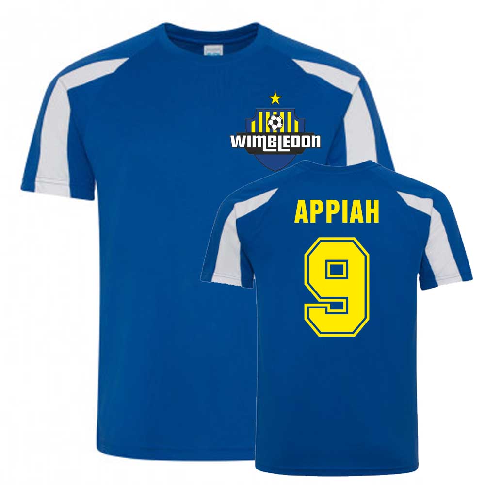 Click to view product details and reviews for Kwesi Appiah Wimbledon Sports Training Jersey Blue.