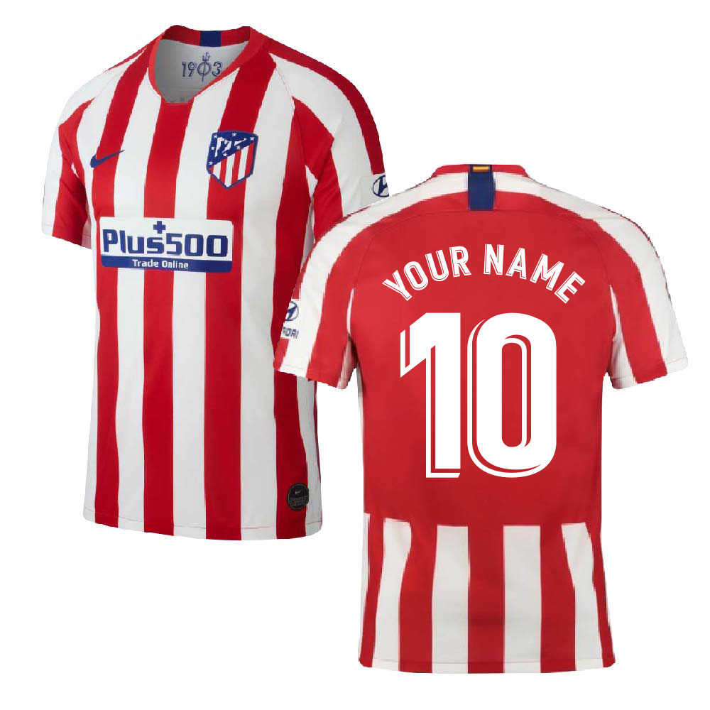 Click to view product details and reviews for 2019 2020 Atletico Madrid Home Nike Shirt Kids Your Name.