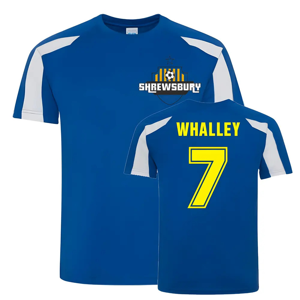 Click to view product details and reviews for Shaun Whalley Shrewsbury Sports Training Jersey Blue.