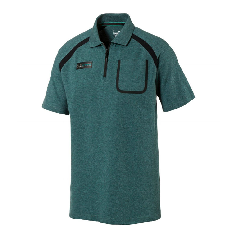 teal puma shirt