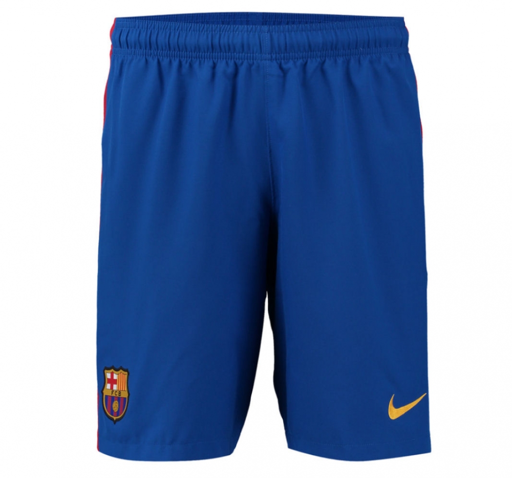 Click to view product details and reviews for 2016 2017 Barcelona Home Nike Football Shorts Blue Kids.