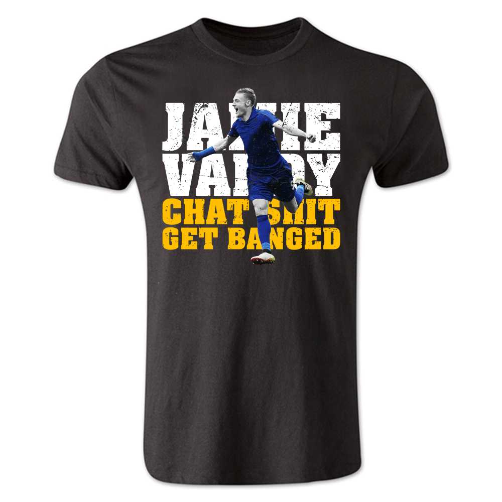 Click to view product details and reviews for Jamie Vardy Leicester City Player T Shirt Black.