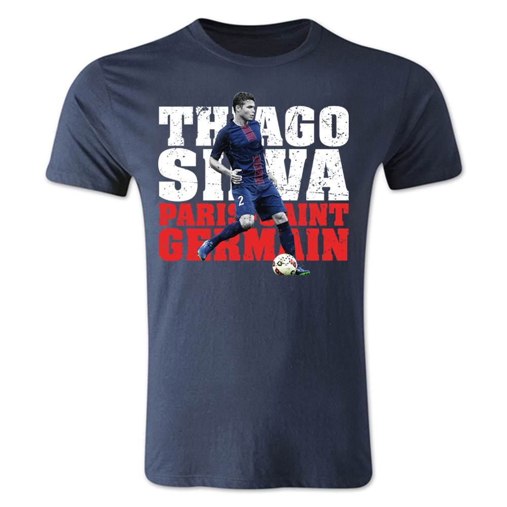 Click to view product details and reviews for Thiago Silva Psg Player T Shirt Navy.