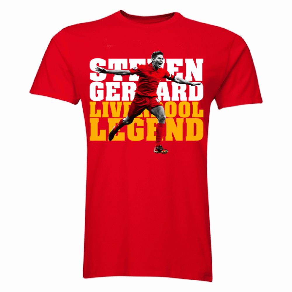 Click to view product details and reviews for Steven Gerrard Liverpool Player T Shirt Red.