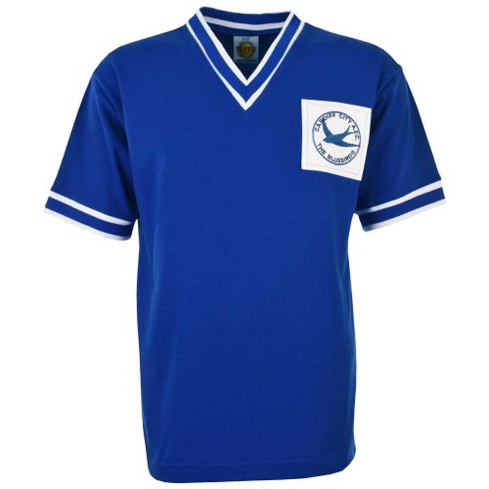 cardiff city retro football shirts