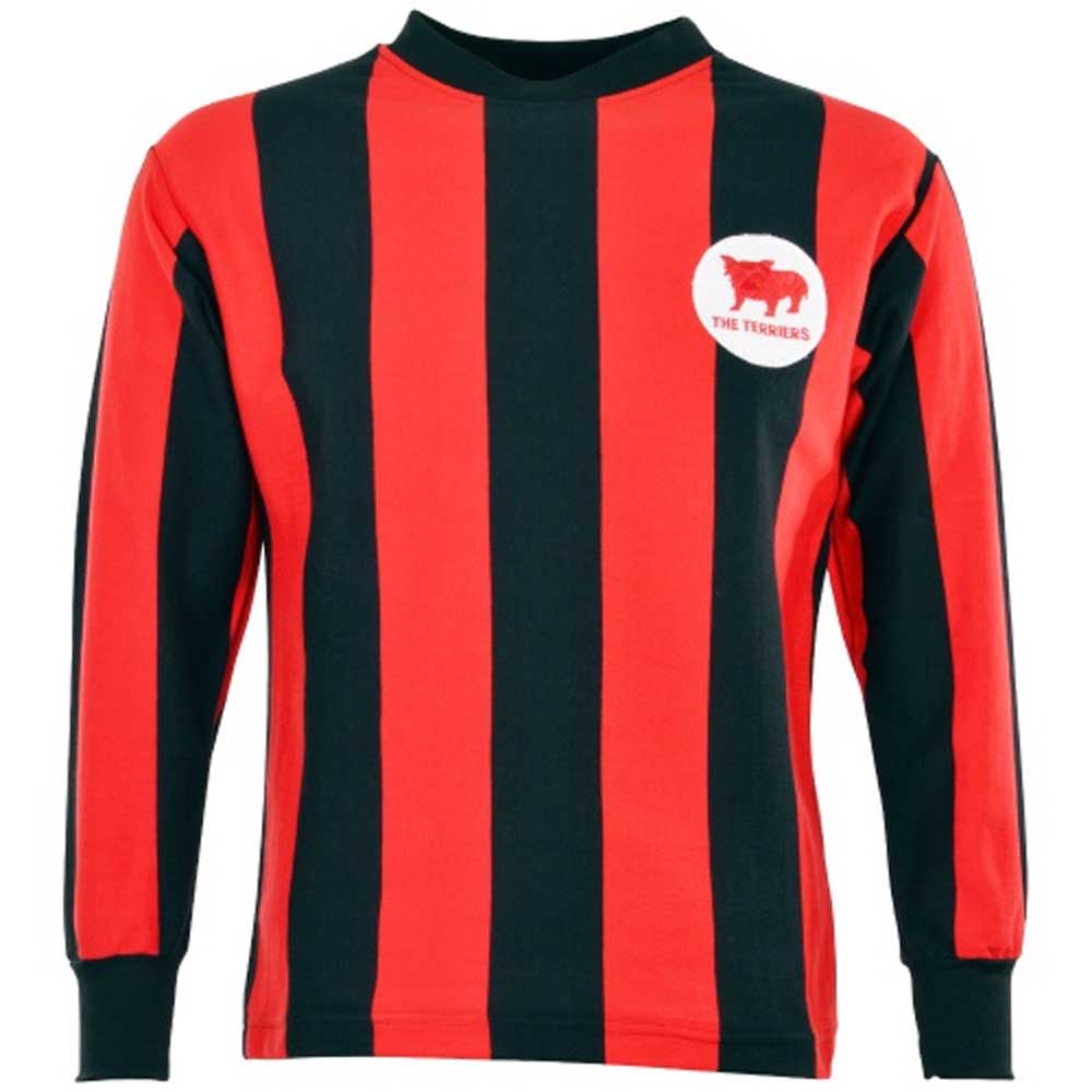 Huddersfield 1960S Away Retro Football Shirt Polyester Made By: Toffs Men's Red 4XL