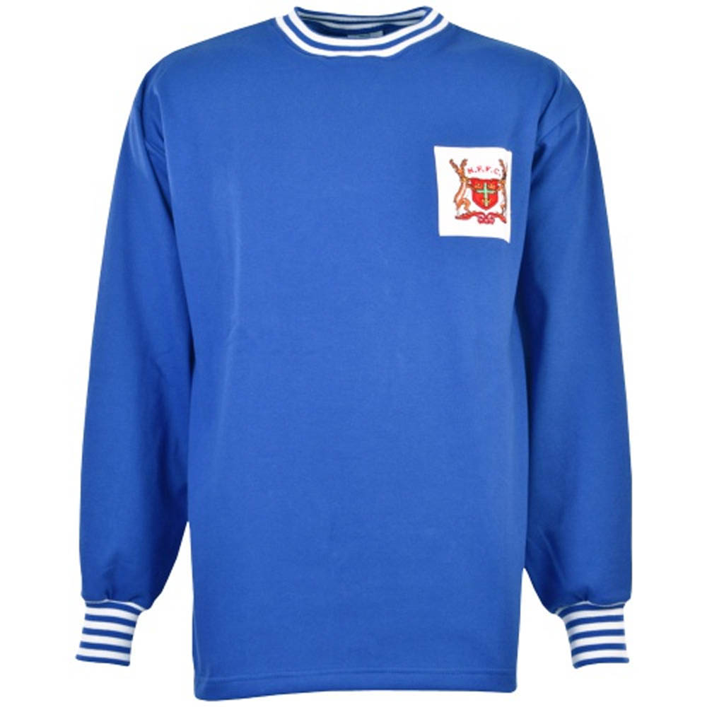 Nottingham Forest FC Official Gift Kids Crest Long Sleeve Raglan T-Shirt