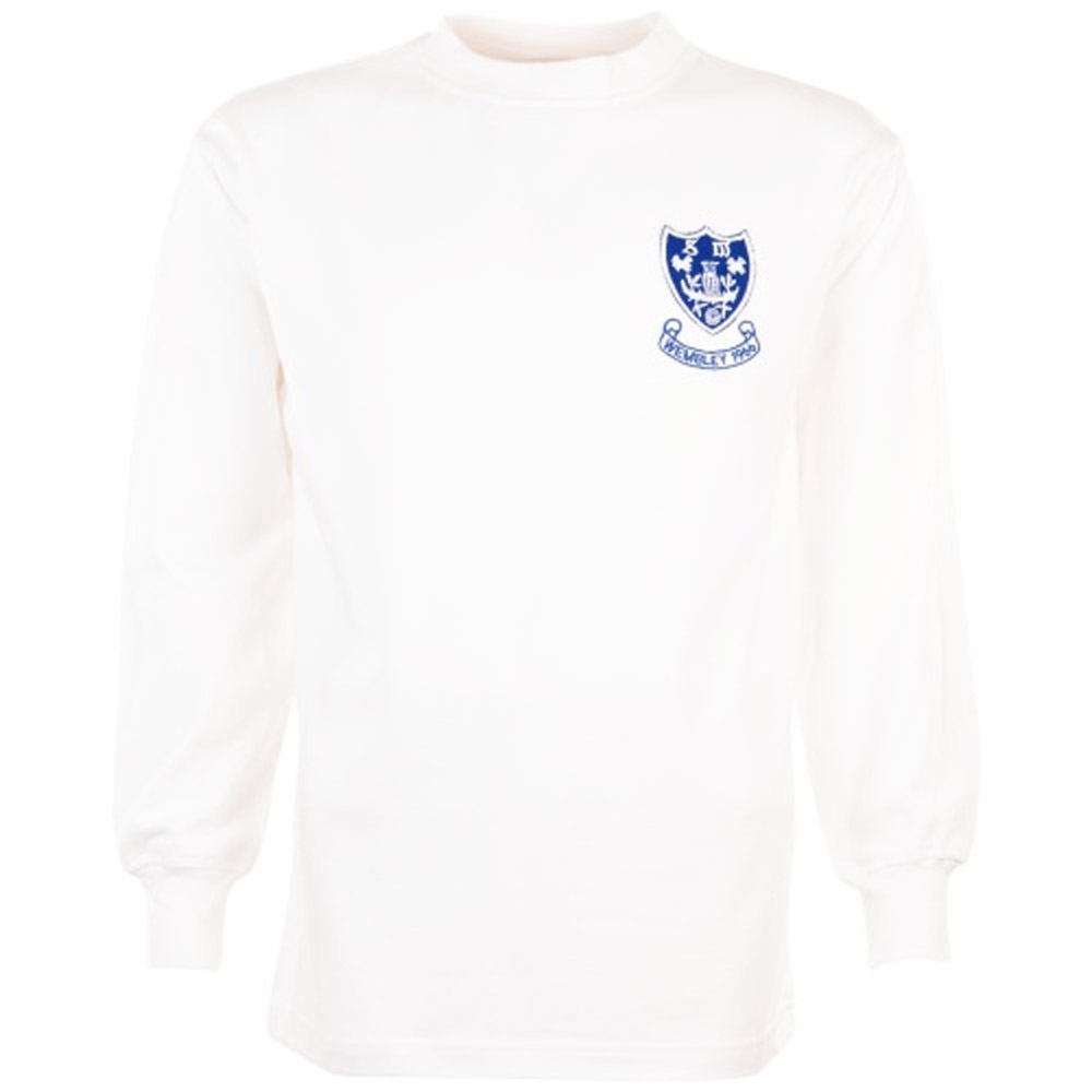 Sheffield Wed 66 F.a Cup Final Retro Football Shirt Polyester Sheffield Wednesday Made By: Toffs Men's White Small