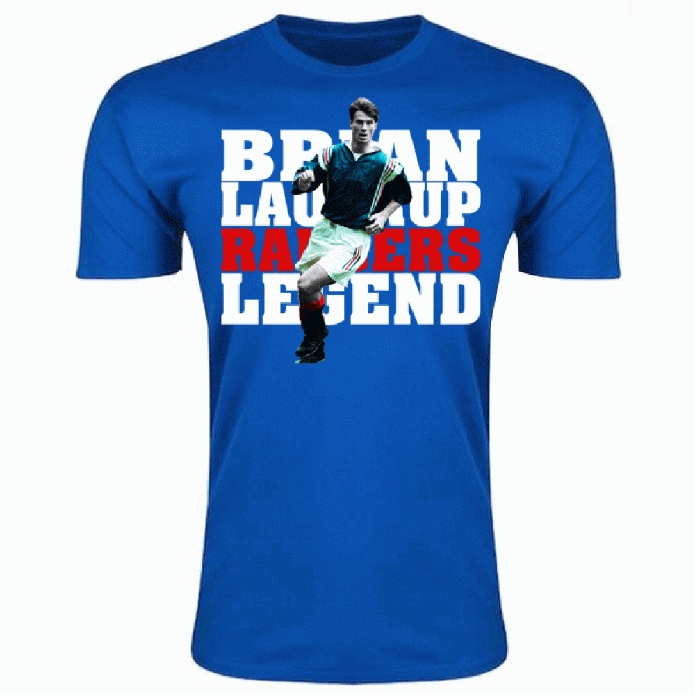 Click to view product details and reviews for Brian Laudrup Rangers Player T Shirt Blue. Click to view product details and reviews for Brian Laudrup Rangers Player T Shirt Blue.