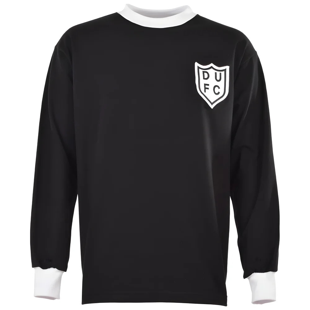 Dundee United 1960S Retro Football Shirt Polyester Made By: Toffs Men's Black 5XL
