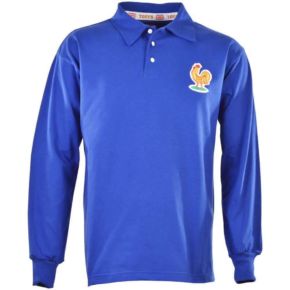 france retro football shirt