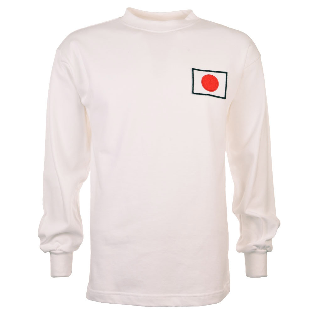 Japan 1960S Retro Football Shirt Polyester Made By: Toffs Men's White 3XL