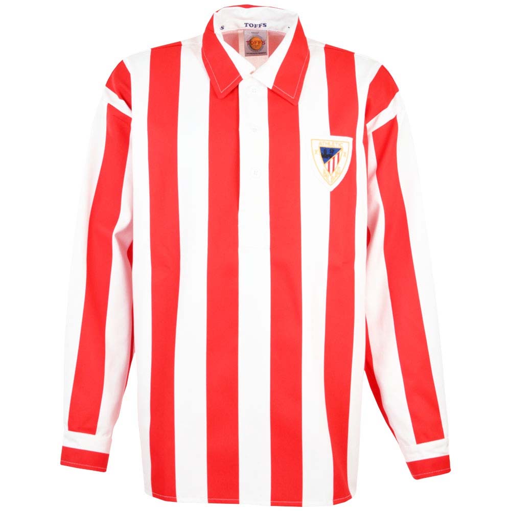 Click to view product details and reviews for Athletic Bilbao 1950s Retro Football Shirt.