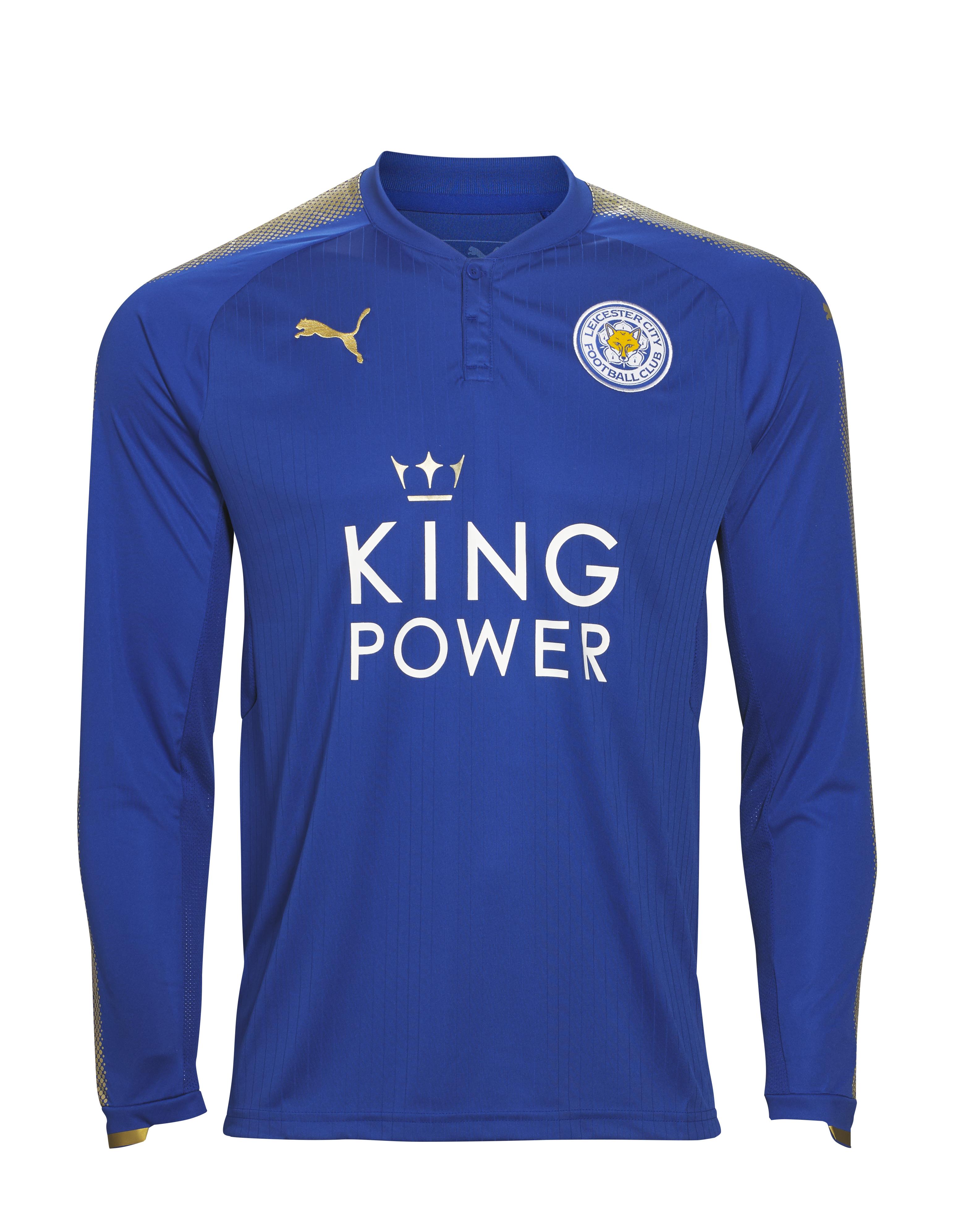 Puma Leicester City Mens LS Home Shirt 