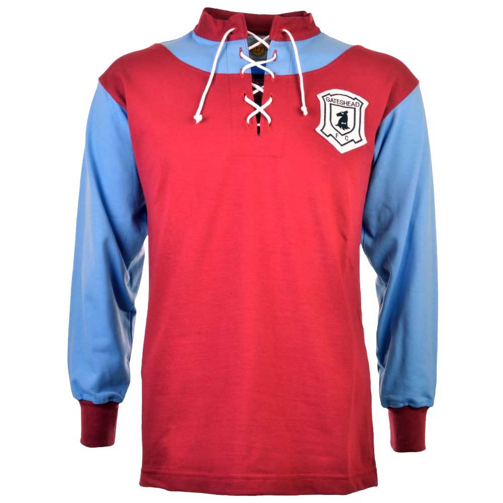 Gateshead Fc 1930 Retro Football Shirt Polyester Tottenham Made By: Toffs Men's Maroon 3XL