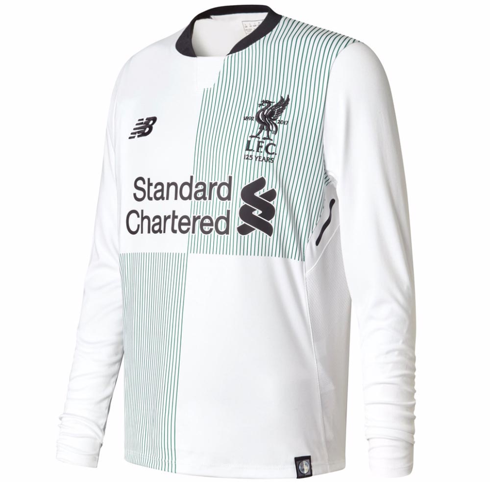 liverpool long sleeve away jersey