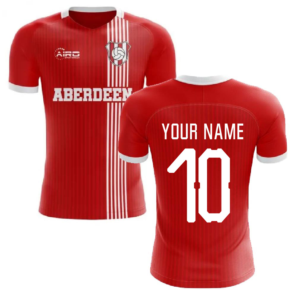 Click to view product details and reviews for 2020 2021 Aberdeen Home Concept Football Shirt Your Name.