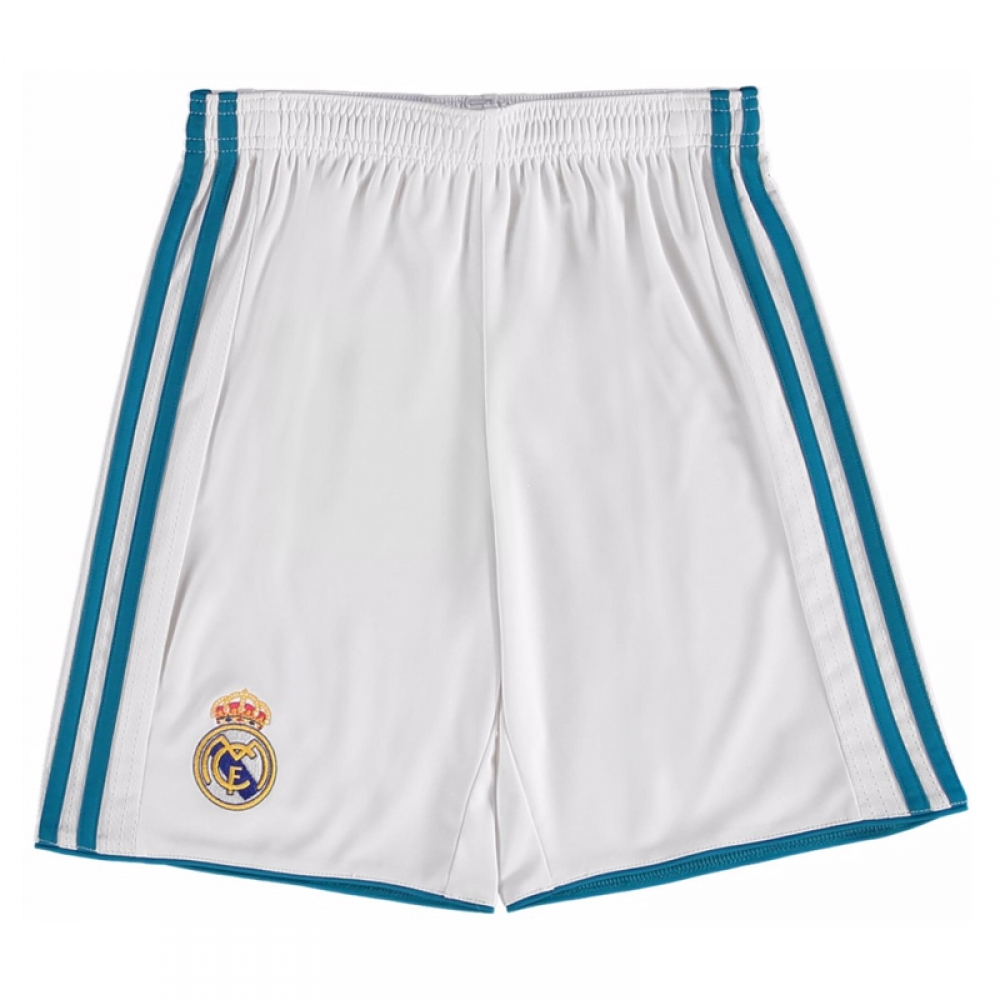 real madrid home shorts