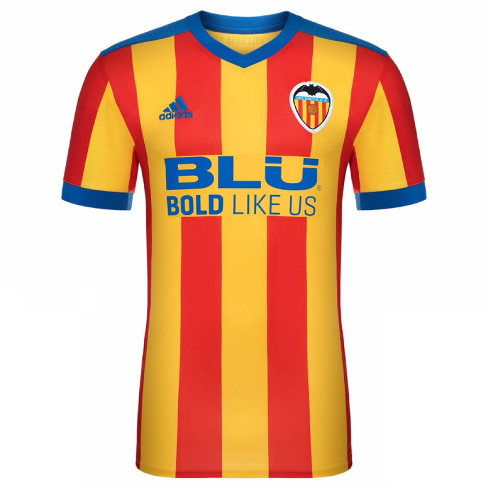 2017-2018 Valencia Adidas Away Football 