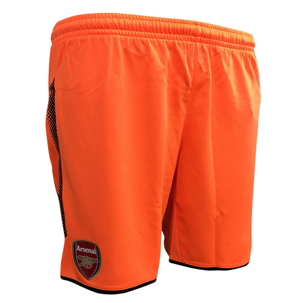 Click to view product details and reviews for 2017 2018 Arsenal Away Goalkeeper Shorts Orange Kids.