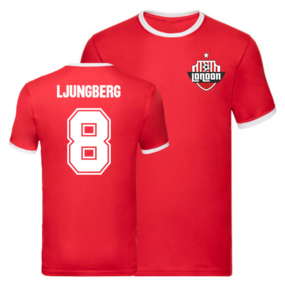 Click to view product details and reviews for Freddie Ljungberg Arsenal Ringer Tee Red.