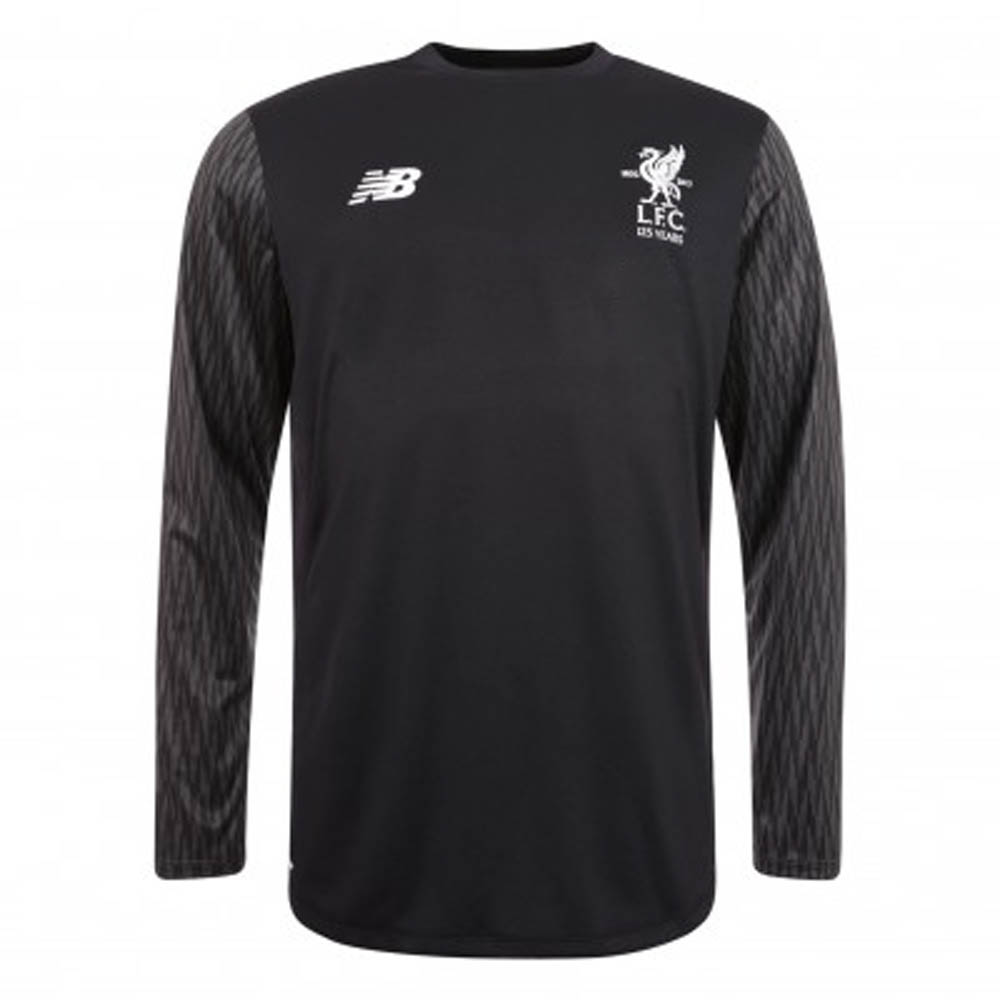 liverpool black goalie jersey