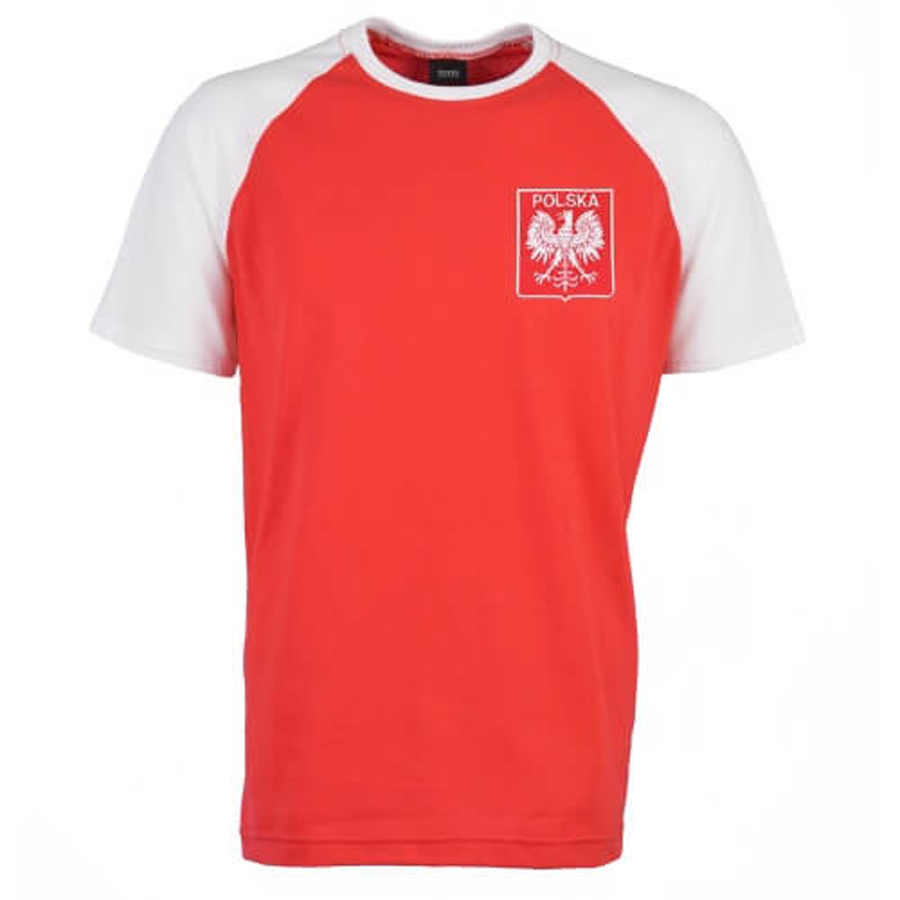 Click to view product details and reviews for Poland Raglan Sleeve Red White Retro T Shirt. Click to view product details and reviews for Poland Raglan Sleeve Red White Retro T Shirt.