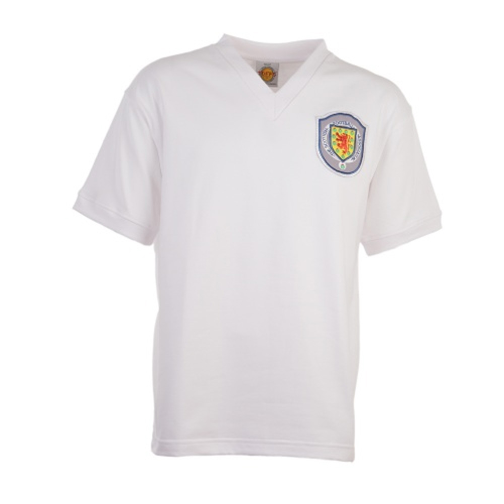 Click to view product details and reviews for Scotland 1958 Away Retro Football Shirt.