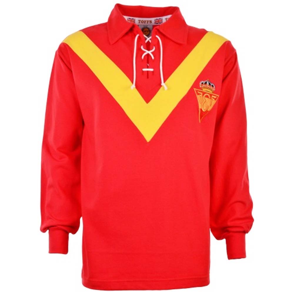 retro spain football shirt