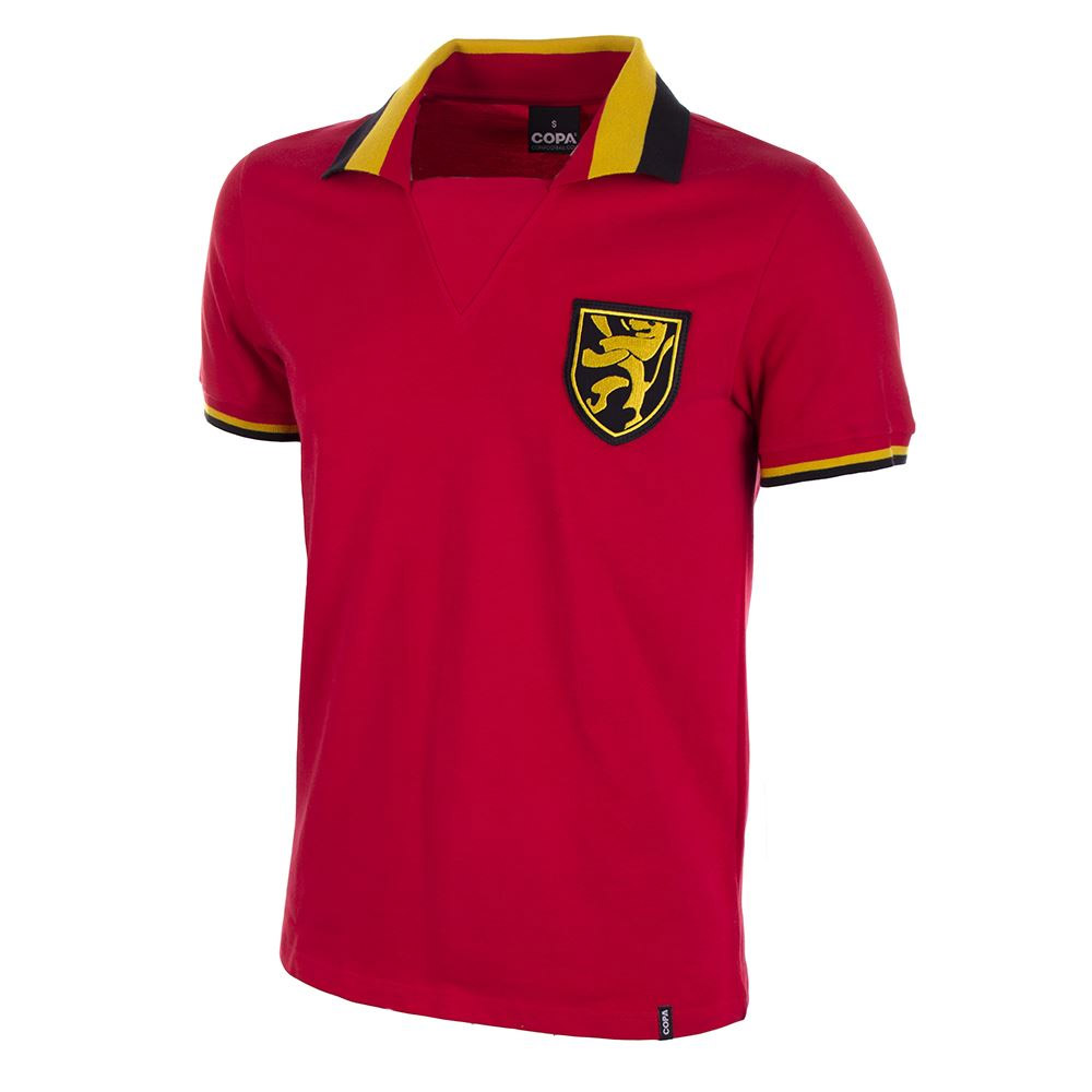 Click to view product details and reviews for Belgium 1960s Short Sleeve Retro Football Shirt. Click to view product details and reviews for Belgium 1960s Short Sleeve Retro Football Shirt.
