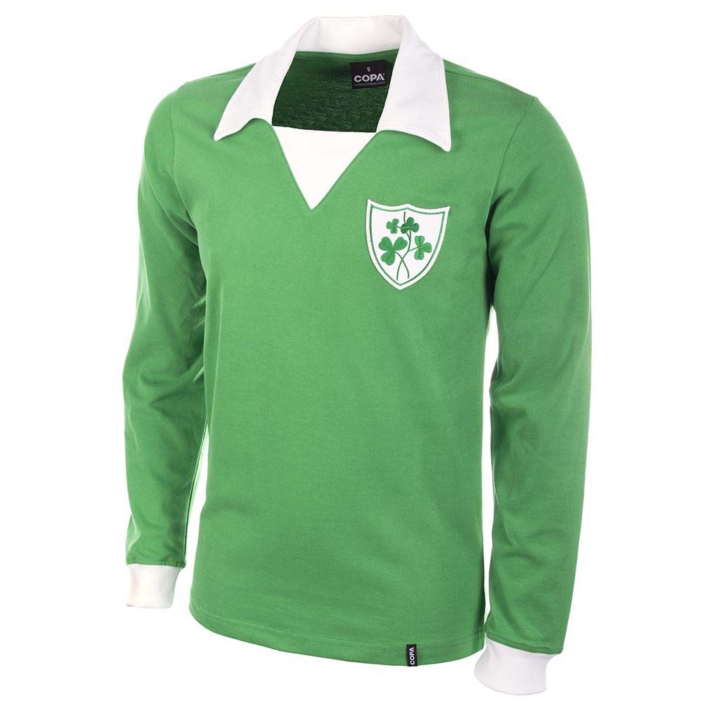 Ireland 1970's Long Sleeve Retro Football Shirt [COPA310 ...