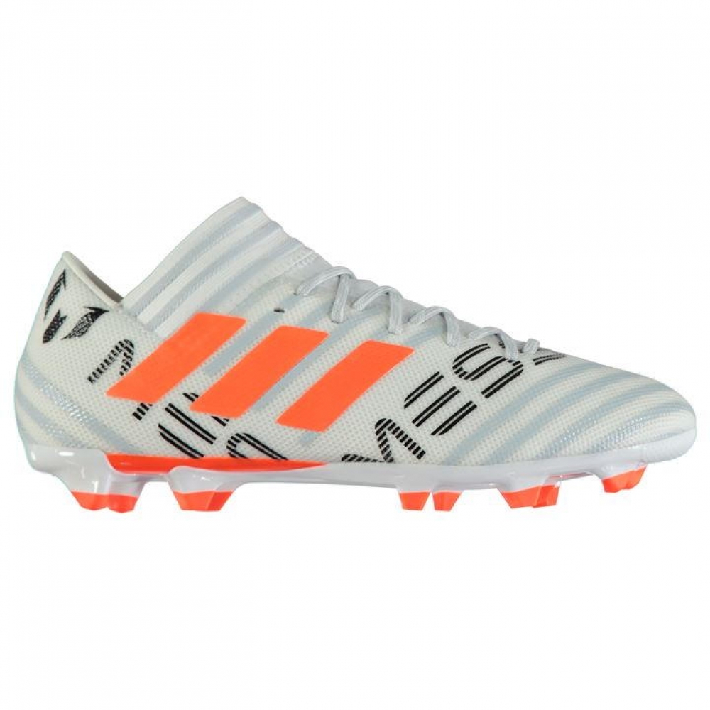 adidas Messi 104 Astroturf Mens Football Boots White Black Red