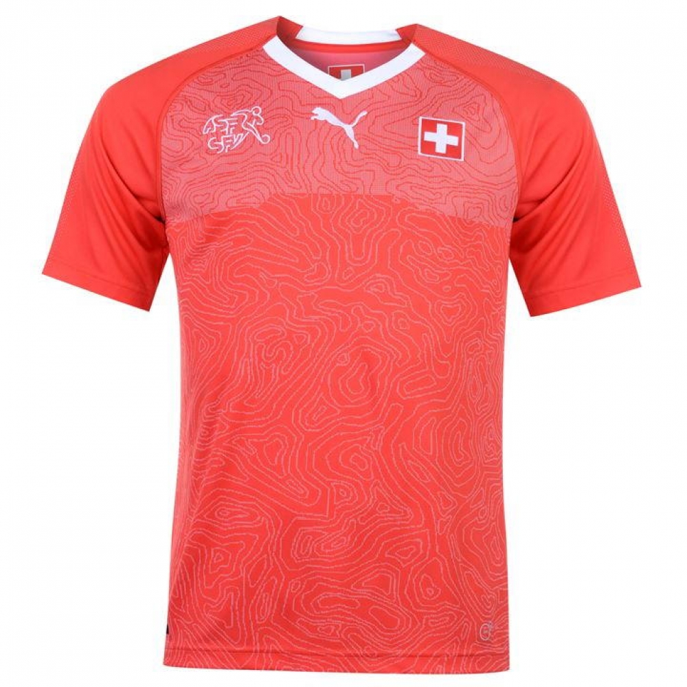 Switzerland Home Puma Football Shirt 