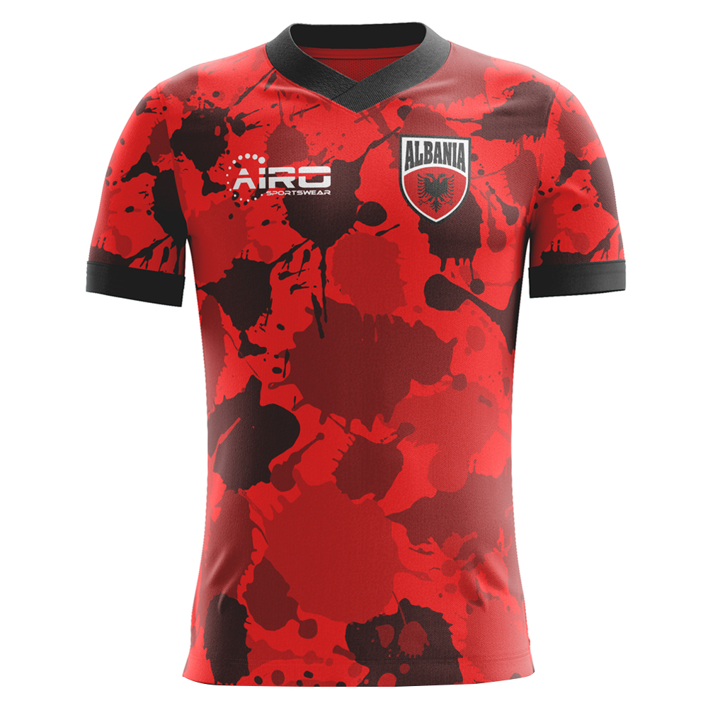 Click to view product details and reviews for 2020 2021 Albania Home Concept Football Shirt Kids.