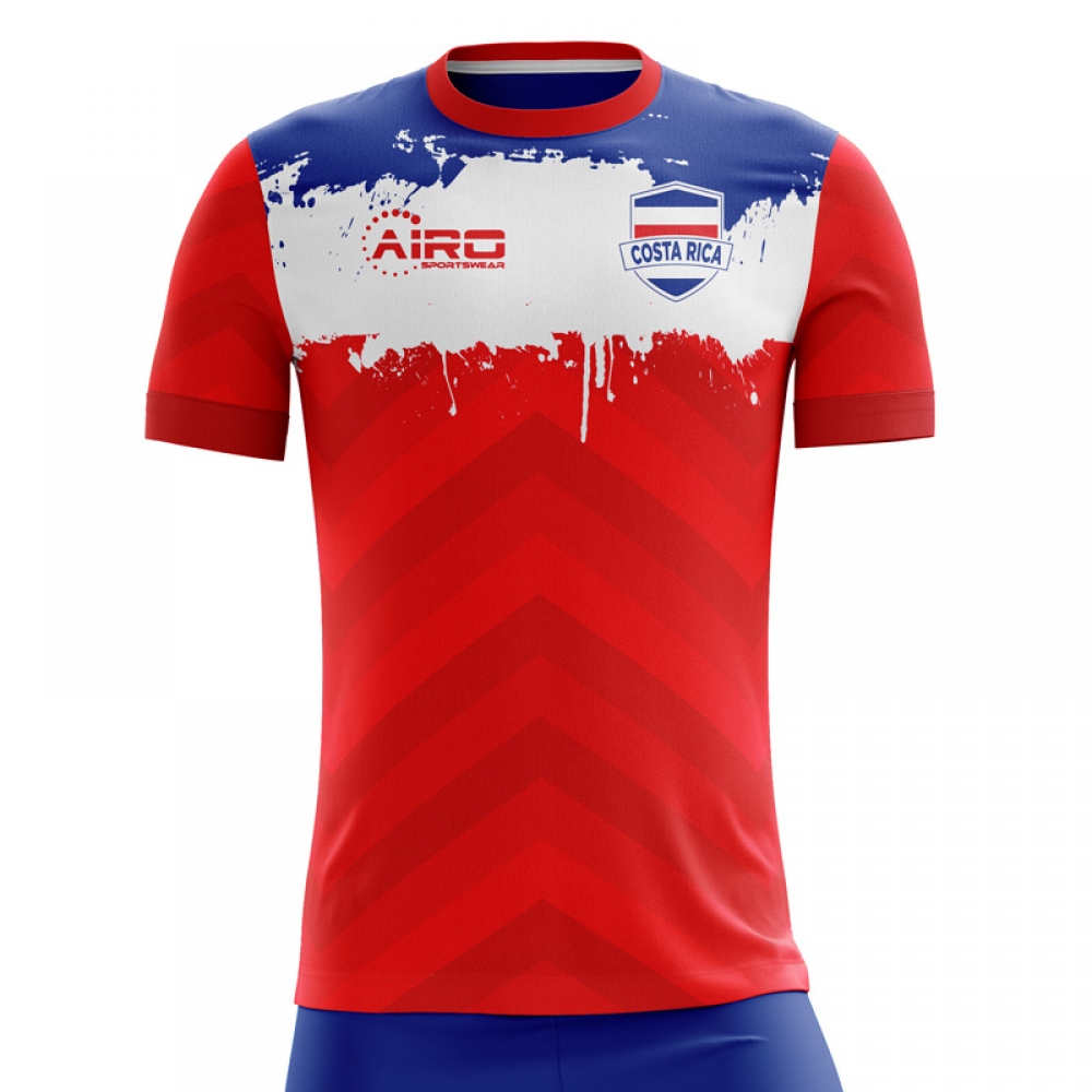Costa Rica Home Concept Football Shirt 