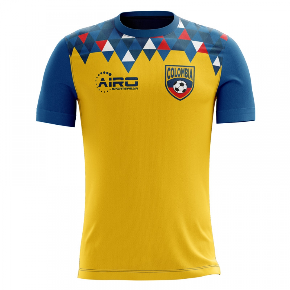 colombia football shirt retro